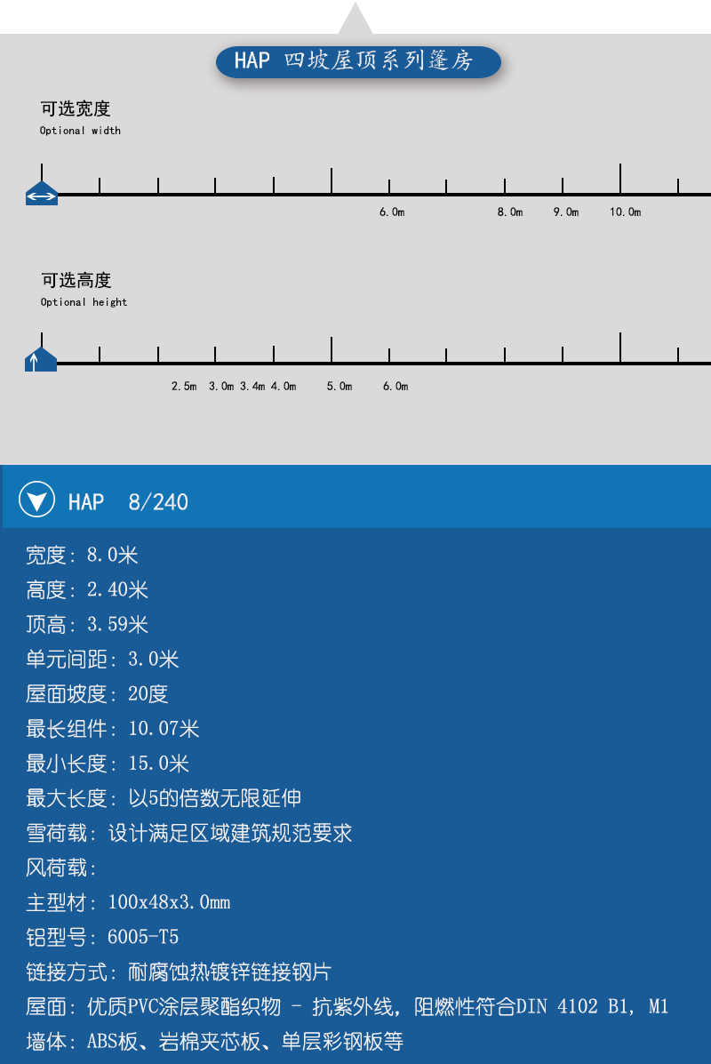 定制篷房，組合篷房，四坡屋頂篷房