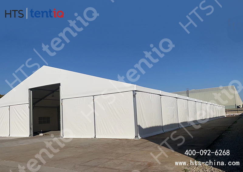 現(xiàn)有廠房不能再擴建，用鋁合金工業(yè)倉庫篷房能快速解決