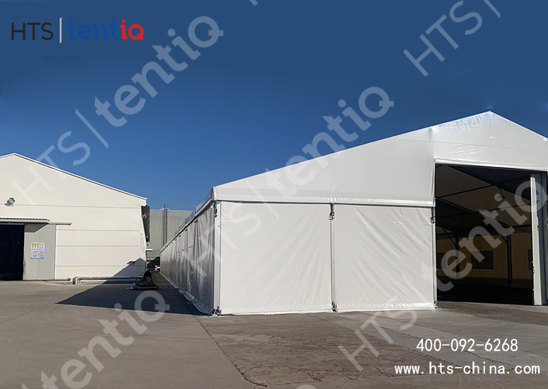 現(xiàn)有廠房不能再擴建，用鋁合金工業(yè)倉庫篷房能快速解決