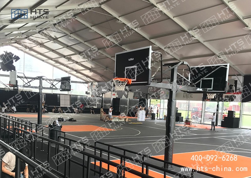 籃球運動風靡全球，篷房式籃球館購買量大幅上升