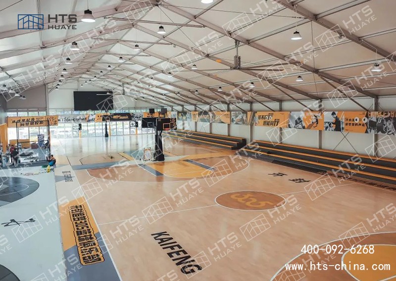 籃球運動風靡全球，篷房式籃球館購買量大幅上升